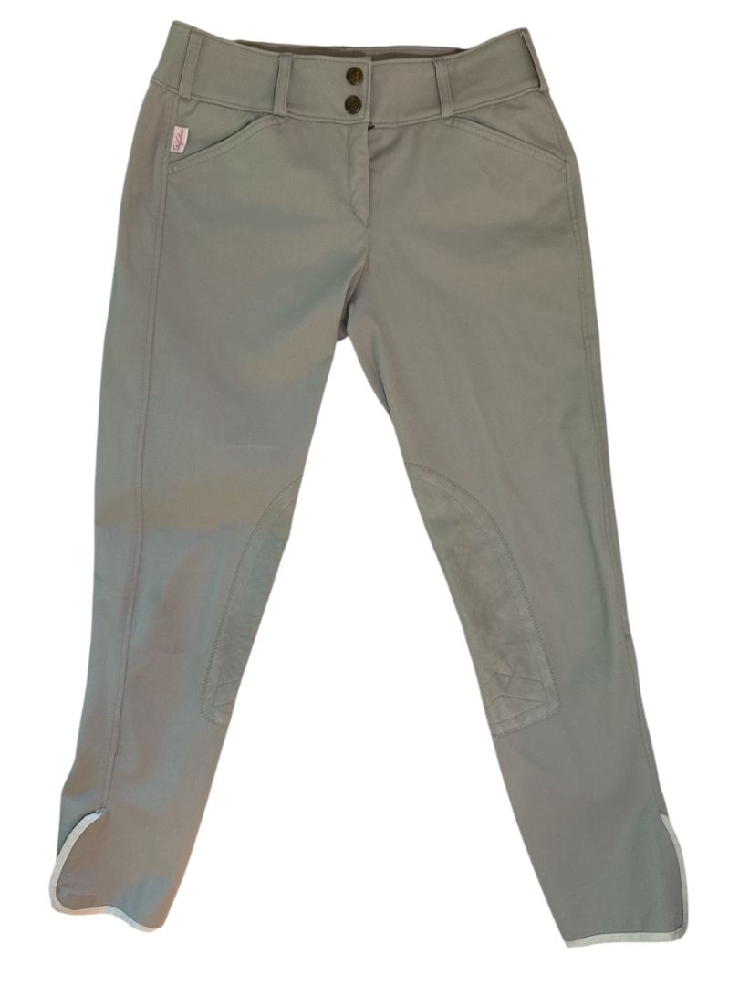 The Tailored Sportsman Trophy Hunter (style #1967) Breeches Size 26 / Ash Grey Tan