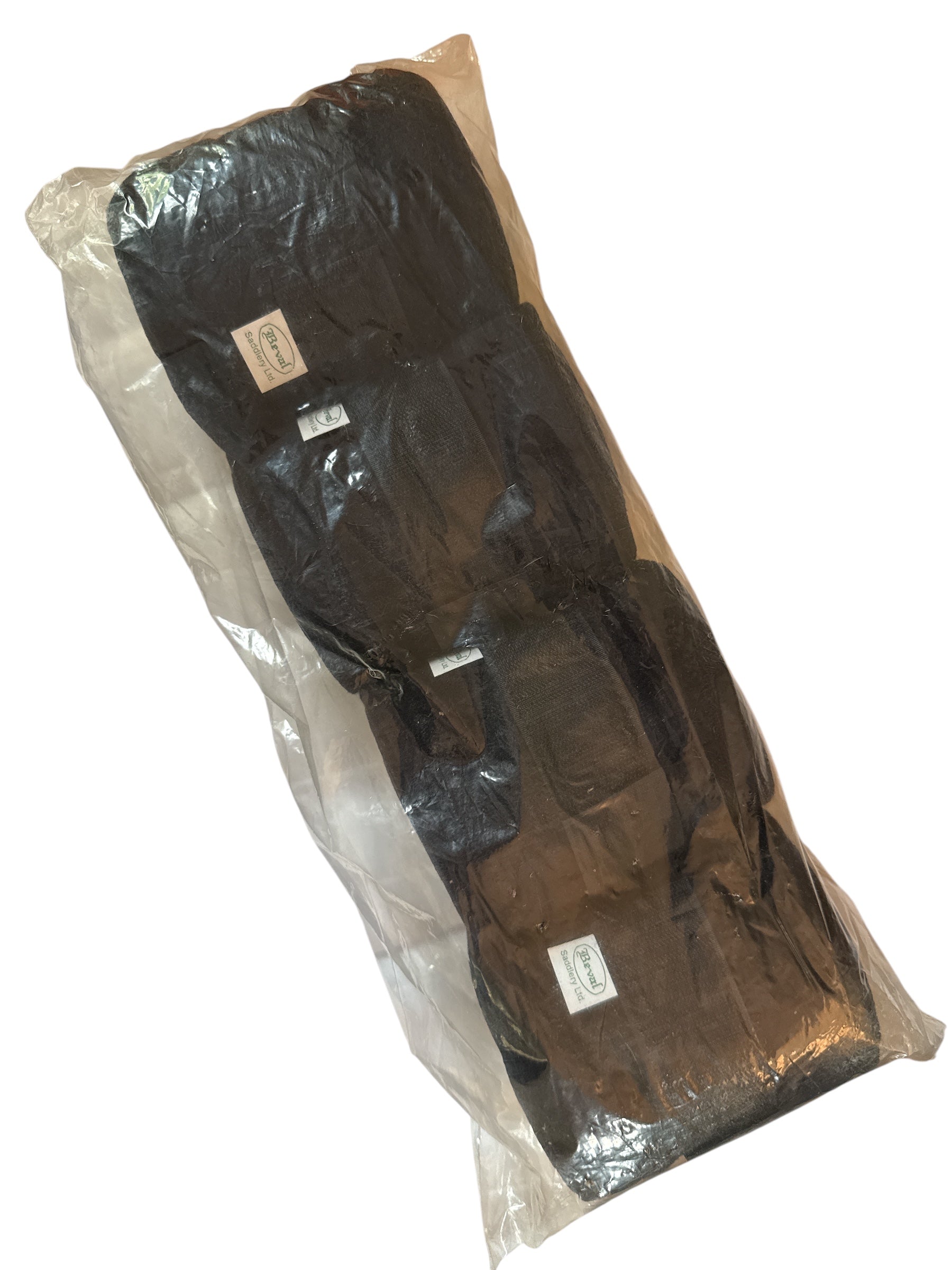 Beval Polo Wraps - Black / Set of 4 NEW