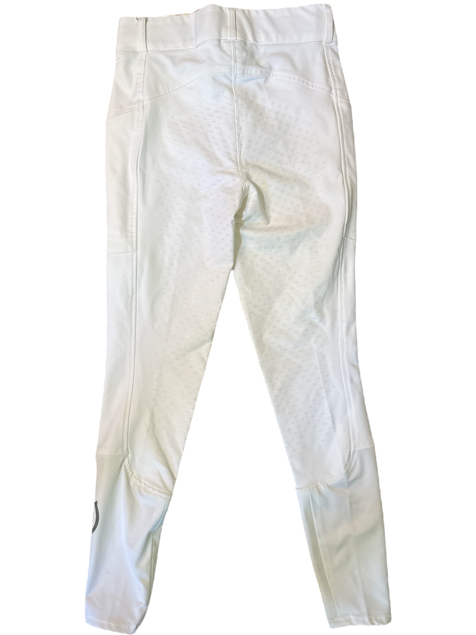 Equestrian Stockholm Elite Breeches - Full Grip / White - Size EU 34 (US 24) NEW