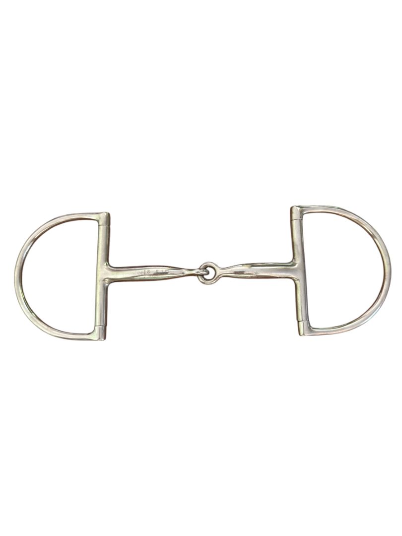 Korsteel Hunter Dee Ring Snaffle Bit - 5 1/2"