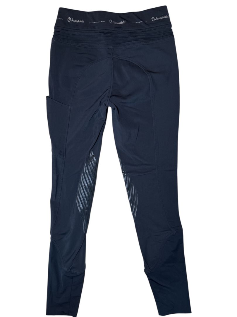 Samshield Winter Alpha Knee Grip Breeches - Black / Size FR 36 (US 26)