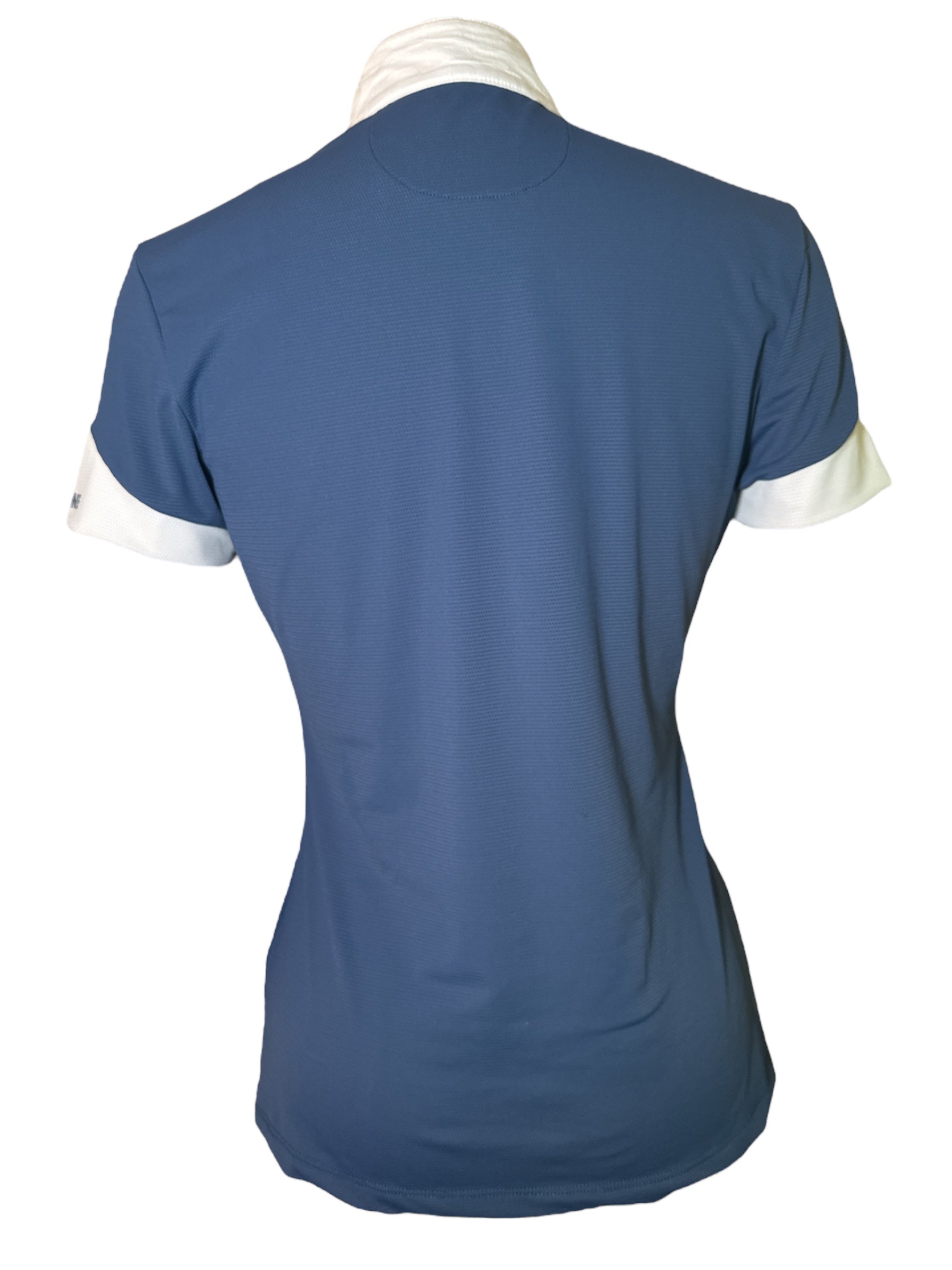 Equiline Colid Tech Mesh Competition Show Shirt - Blue / Size Medium NEW