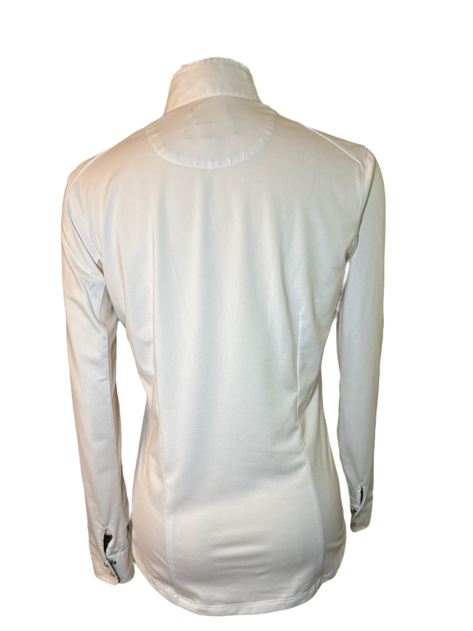 Essex Classics Talent Yarn Straight Collar Long Sleeve Show Shirt - Paisley / Size Medium