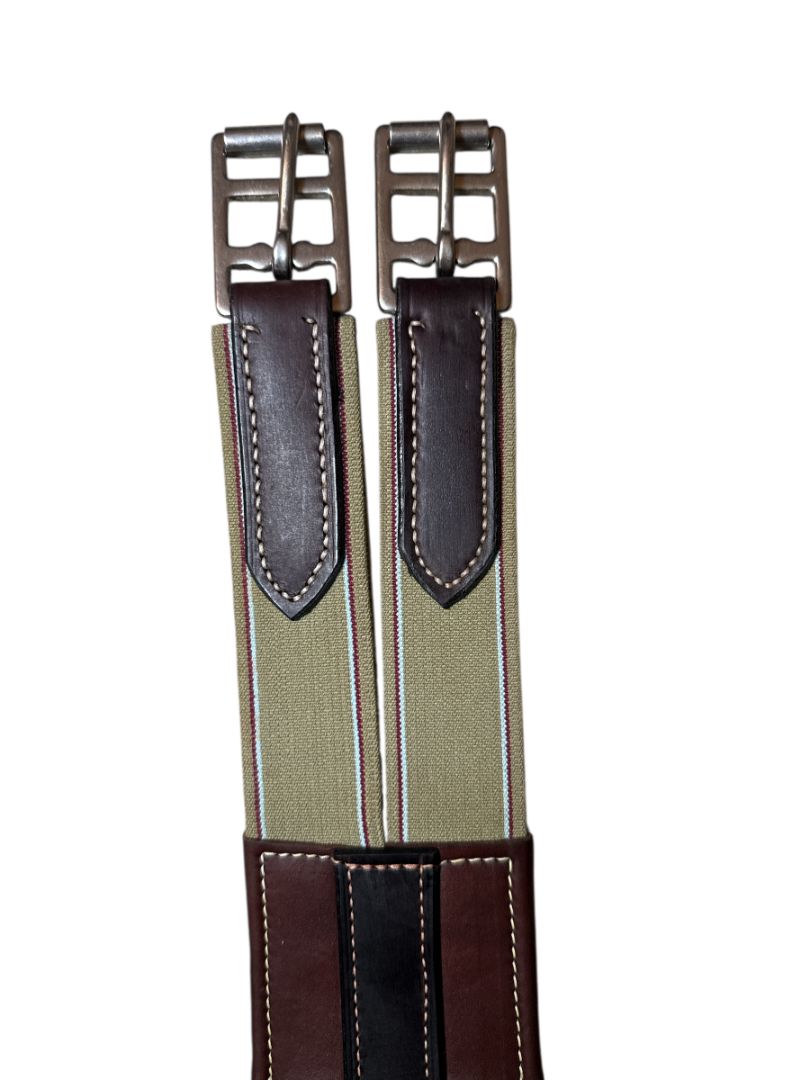 Treadstone Contoured Leather Pony Girth - Brown / Size 42"   NEW