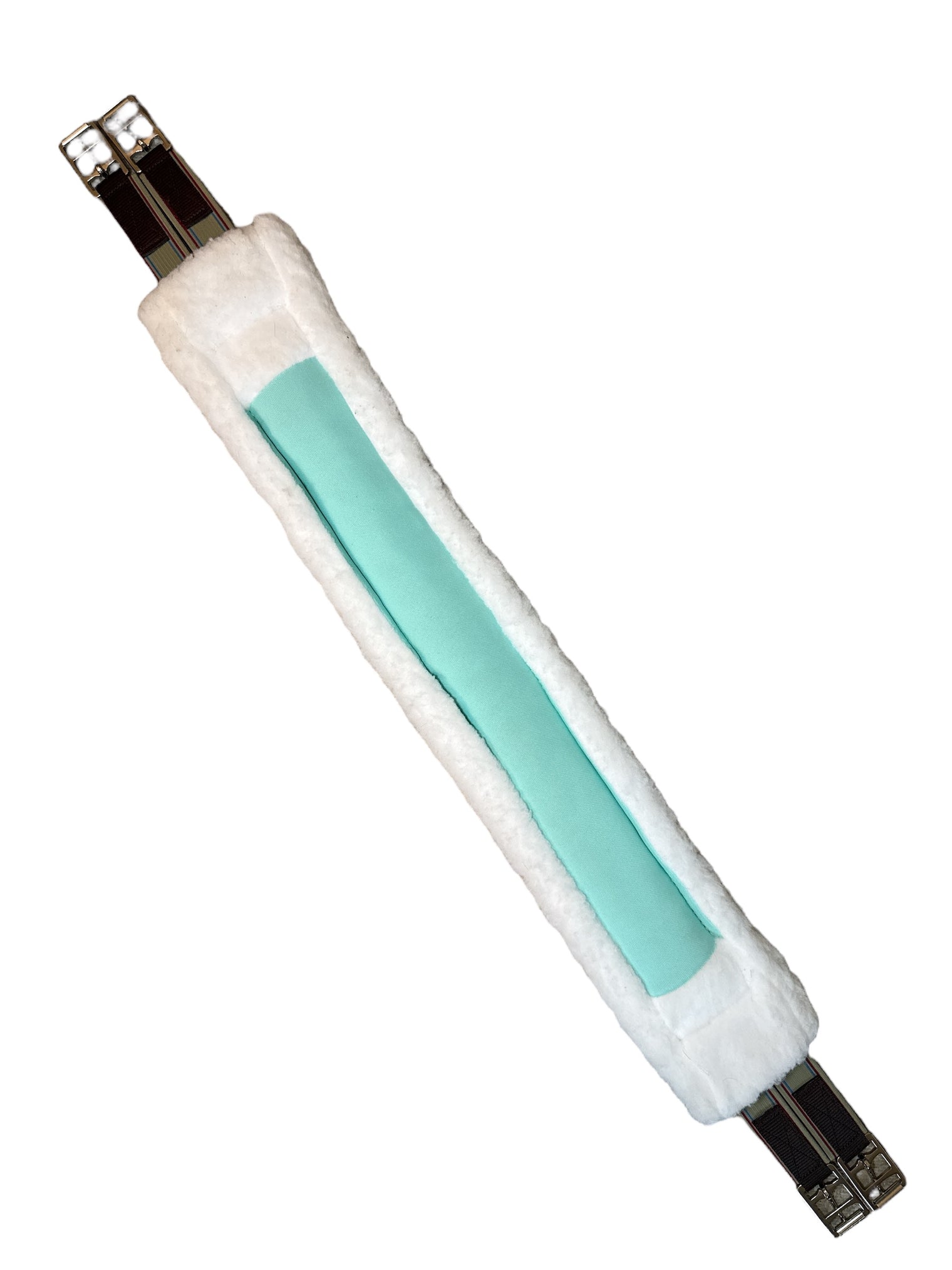 HFP Fleece Nano-Silver Pony Girth - Brown / Size 42"  NEW