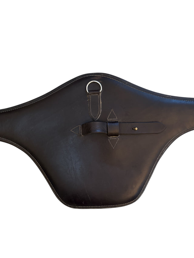 Brown Leather Stud Girth - Size 56"