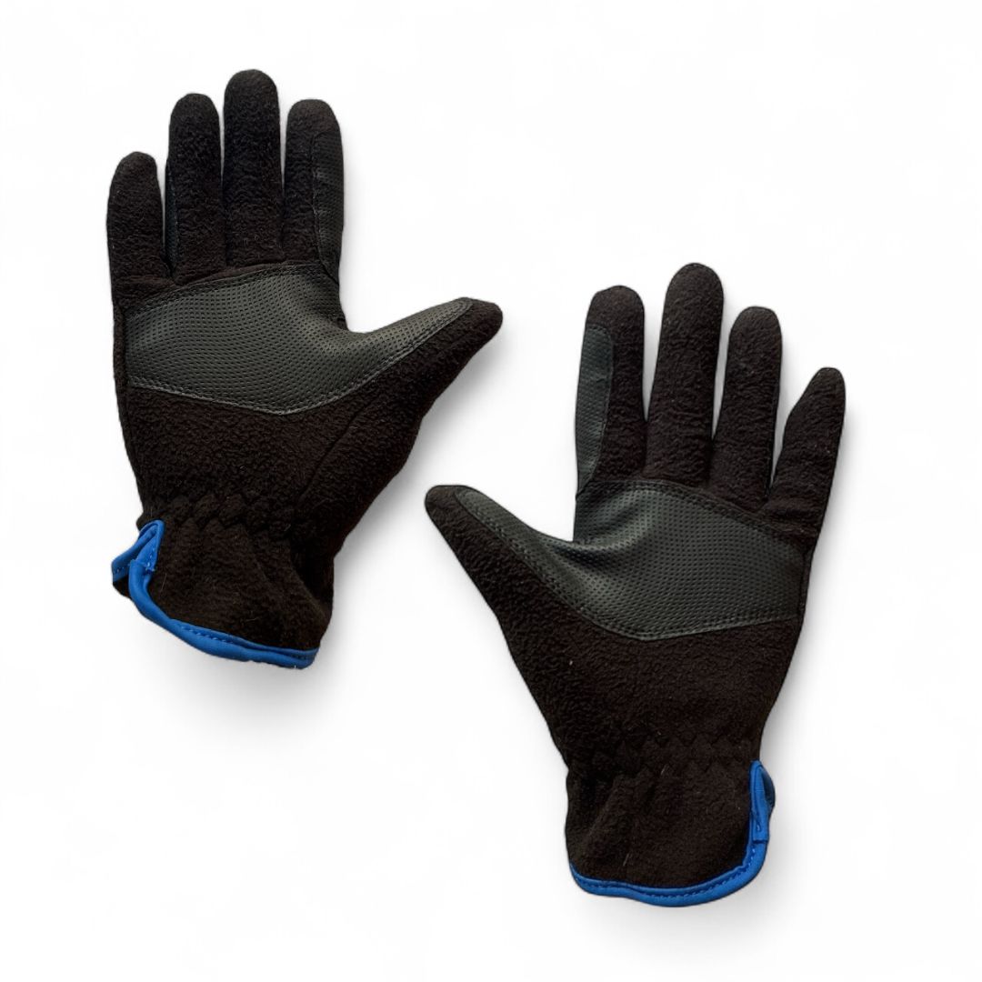 Roeckl Kids Kylemore Winter Fleece Riding Gloves - Black / Size 5