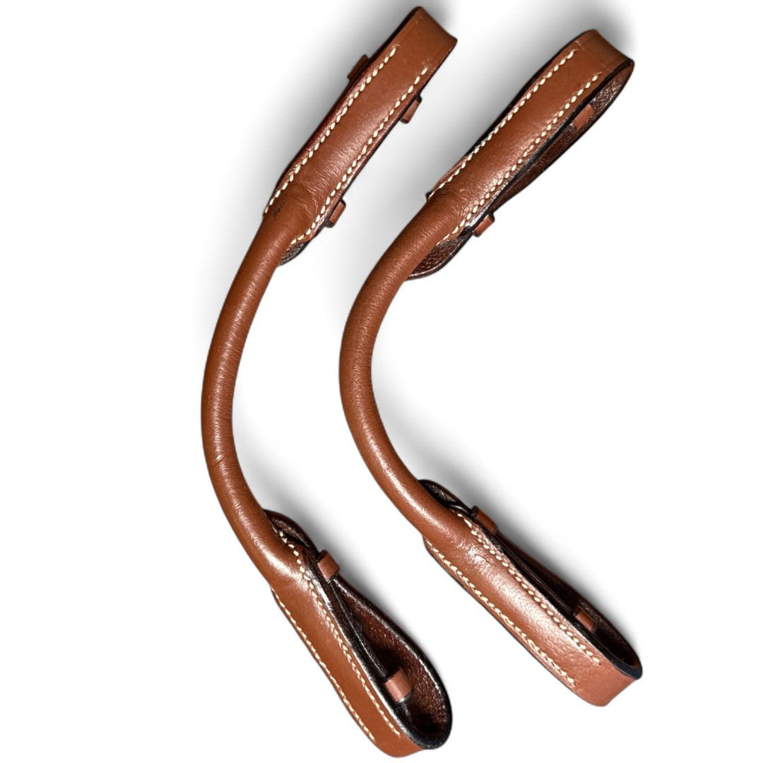 Leather Bit Converters - Brown Pair / NEW