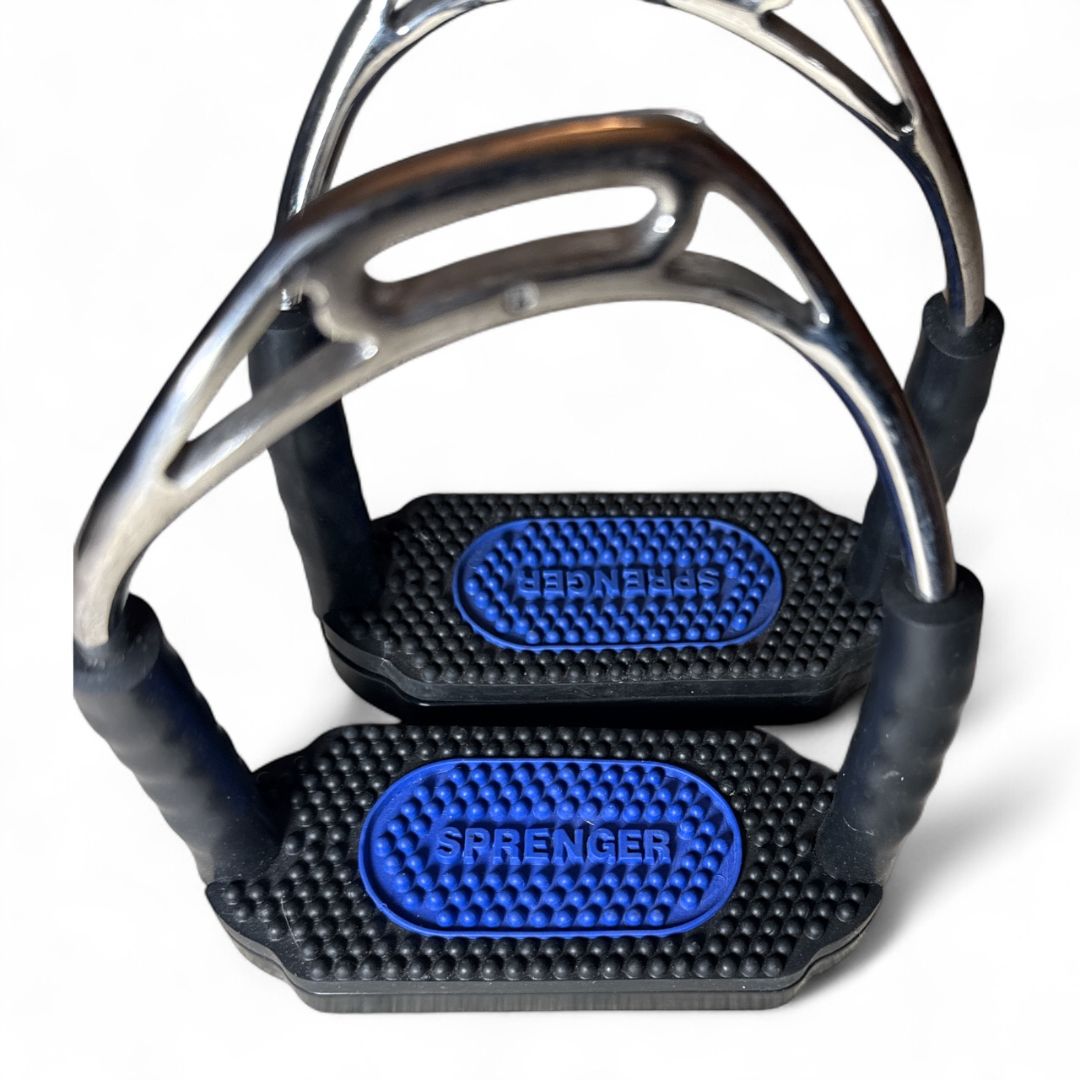 Herm Sprenger 4-F Bow Balance Stirrup Irons - NEW