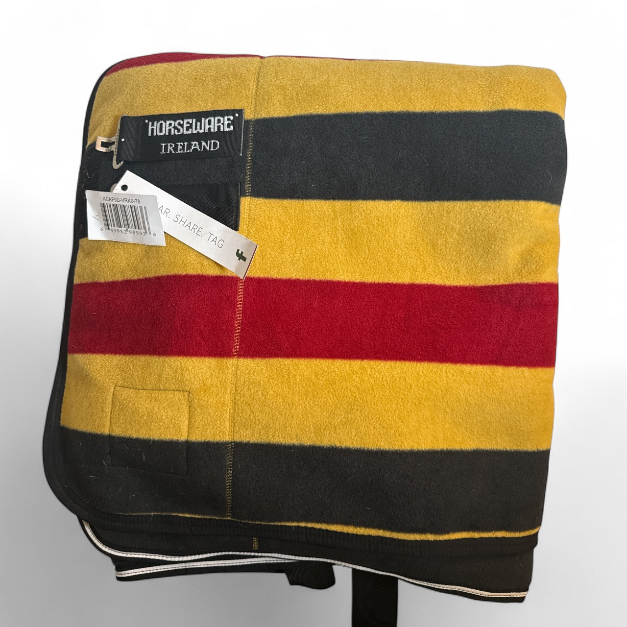 Horseware Ireland Newmarket Fleece Cooler - Gold Witney / Size 78" NEW