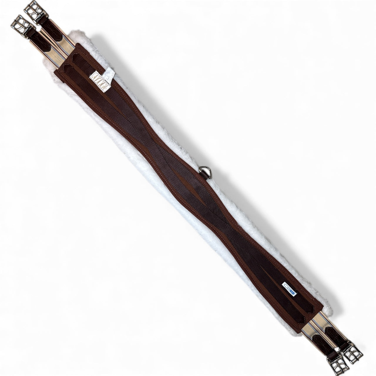 Lettia Coolmax Fleece Girth - Brown / Size 50"