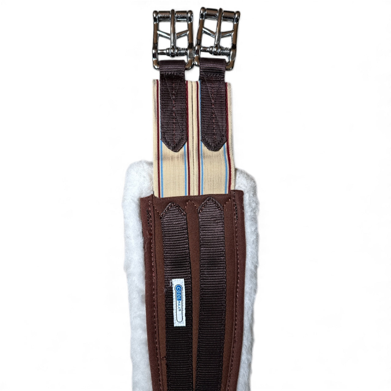 Lettia Coolmax Fleece Girth - Brown / Size 50"