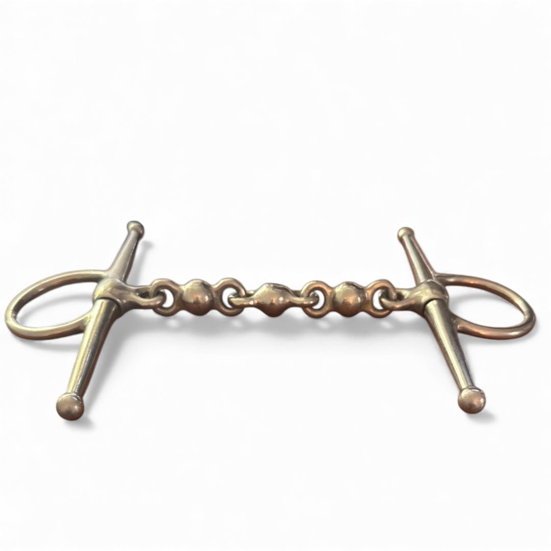 Centaur Stainless Steel Waterford Full Cheek Bit - 5 1/2"