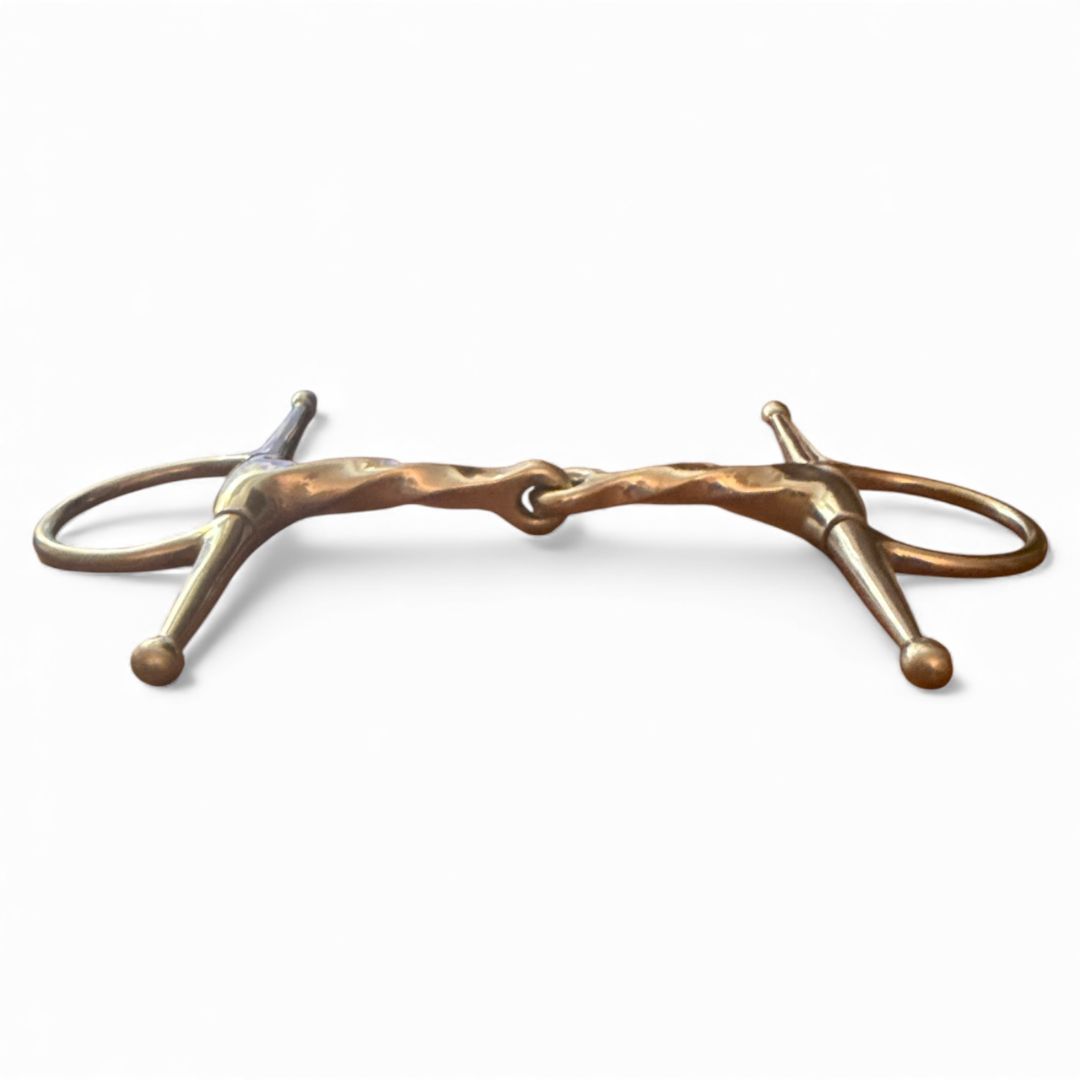 Full Cheek Slow Twist Snaffle Bit - 5"