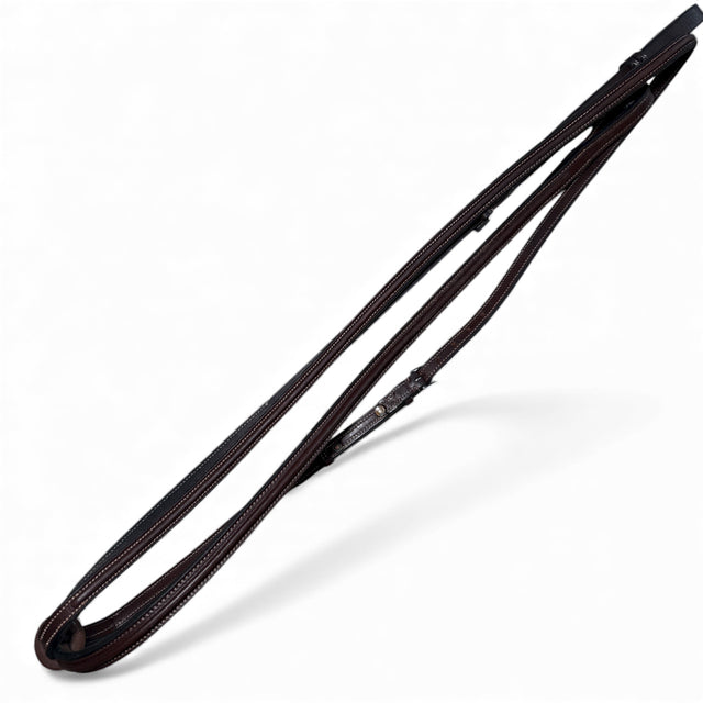 Hadfield's Saddlery Flat Raised Standing Martingale - Brown / Full Size