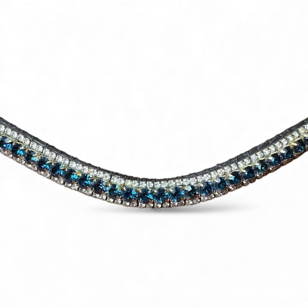 Custom Made Crystal Brow Band - Full / Horse Size NEW