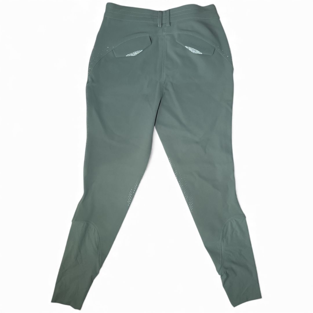 Samshield Dalia Knee Grip Breeches - Sage Green / Size FR 38 (US 28)