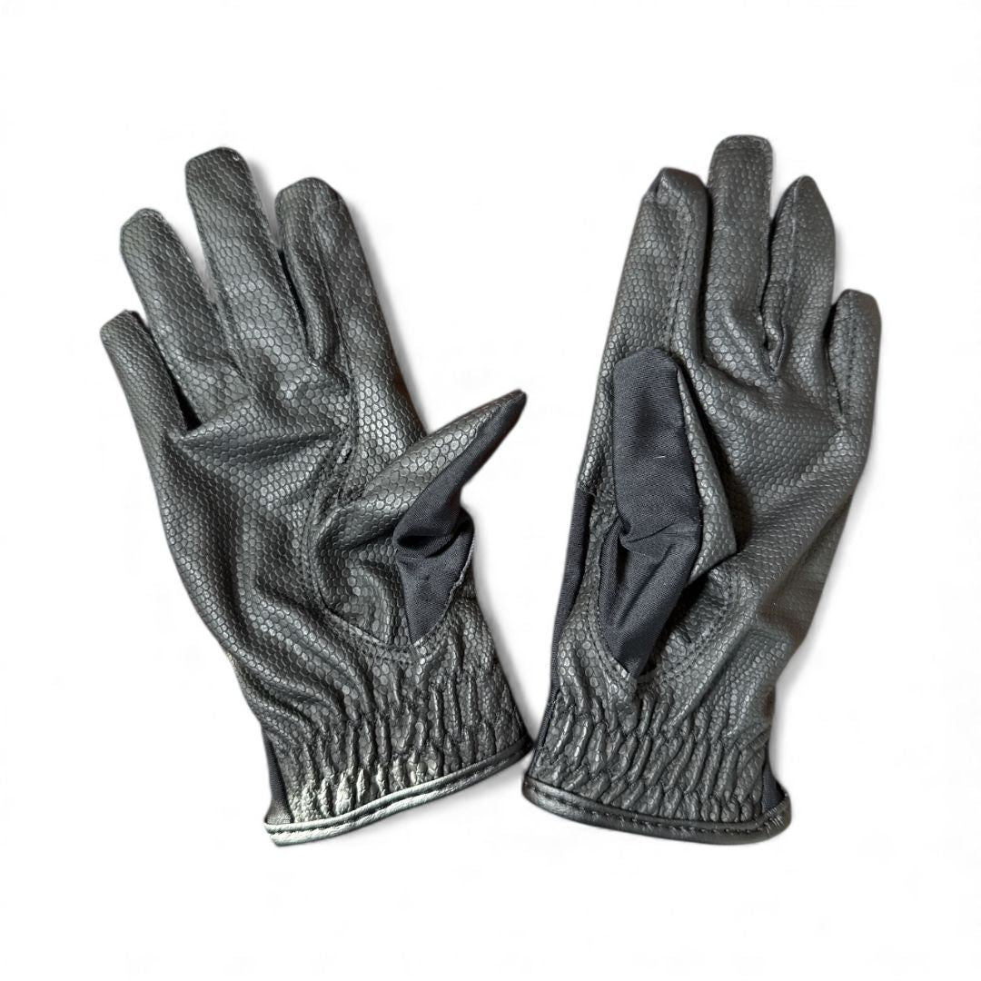 Ovation Kids Riding Gloves - Black / Size 3 - 3.5 Toddler