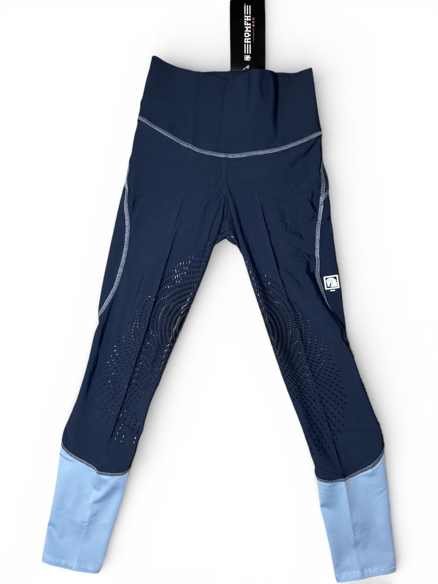 ROMFH Ultralite Full Grip Riding Tight - Navy Cerulian / Size XS NEW