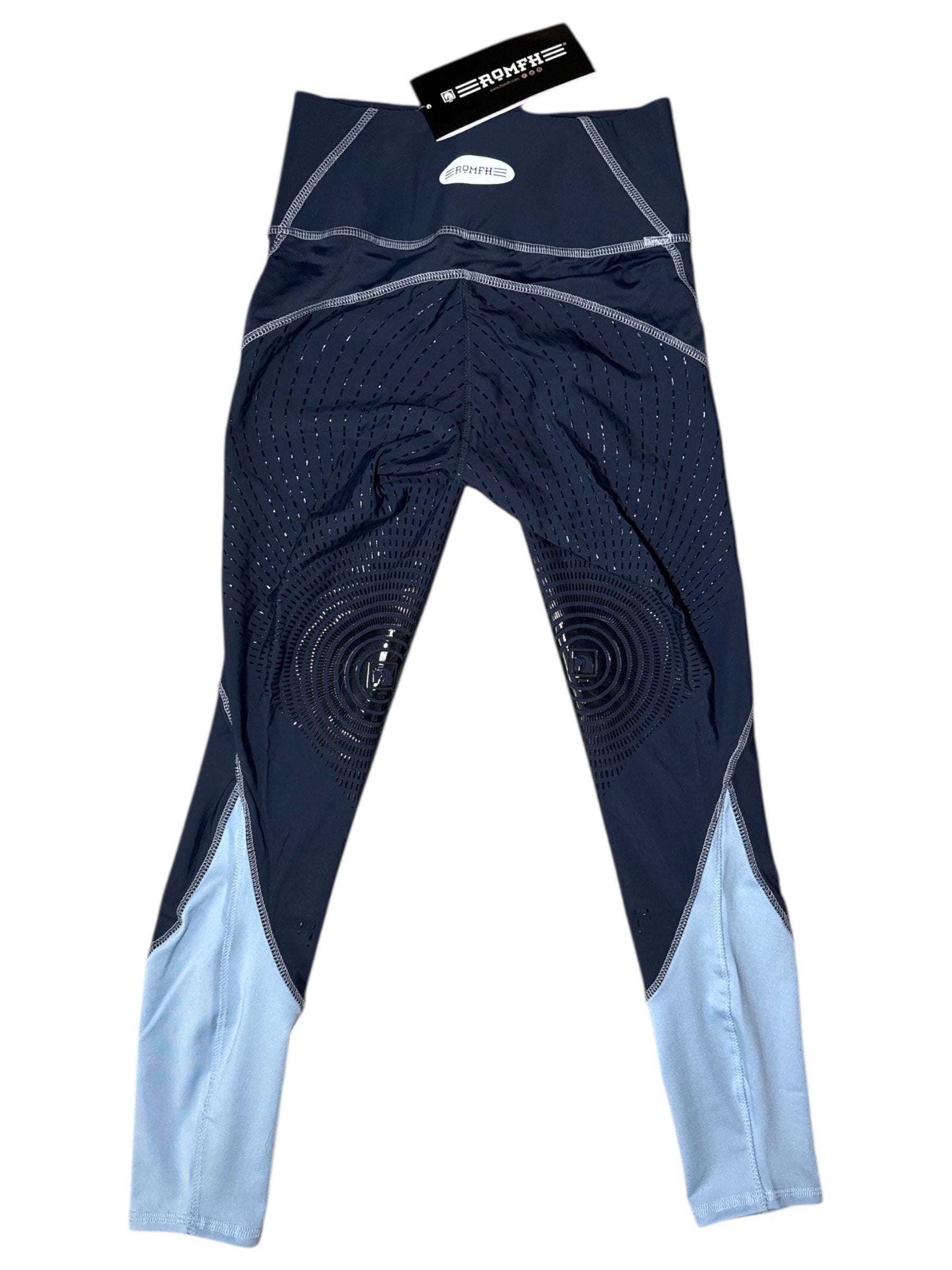 ROMFH Ultralite Full Grip Riding Tight - Navy Cerulian / Size Small NEW