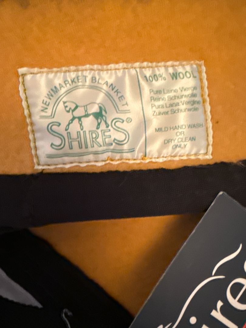 Shires Pure Wool Newmarket Quarter Sheet - Size 48" / 4'-0". NEW