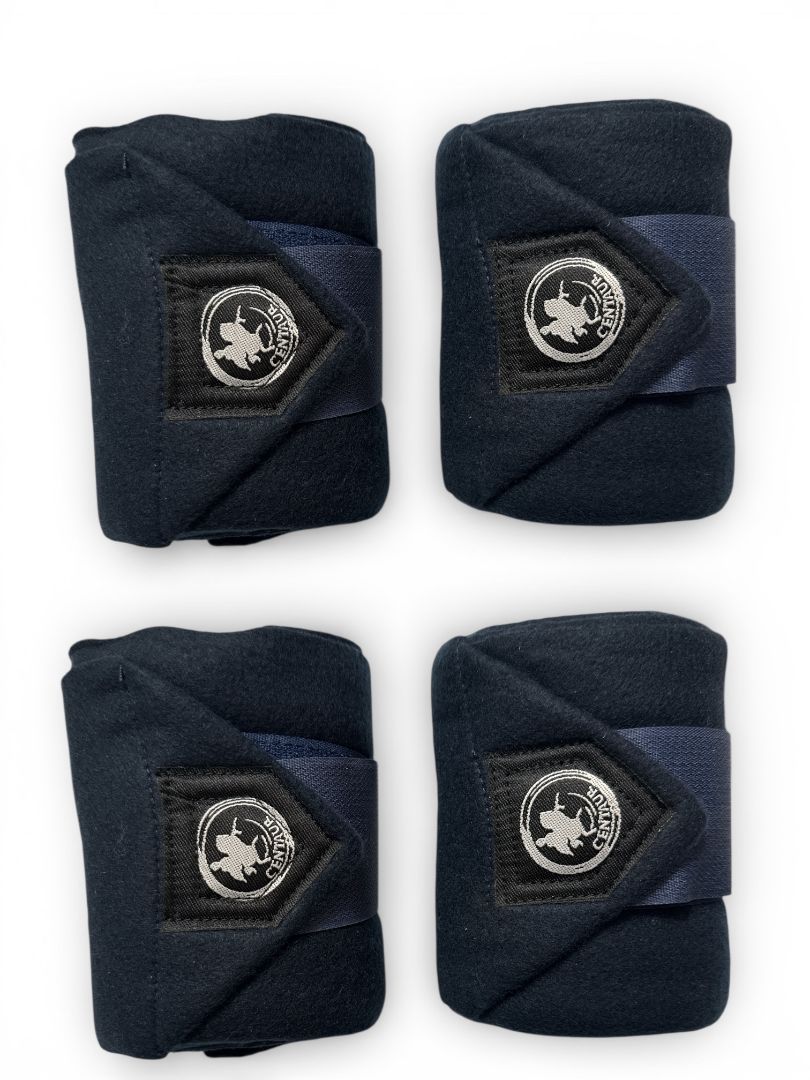 Centaur Polo Wraps - Set of 4 / Navy / Horse Size NEW