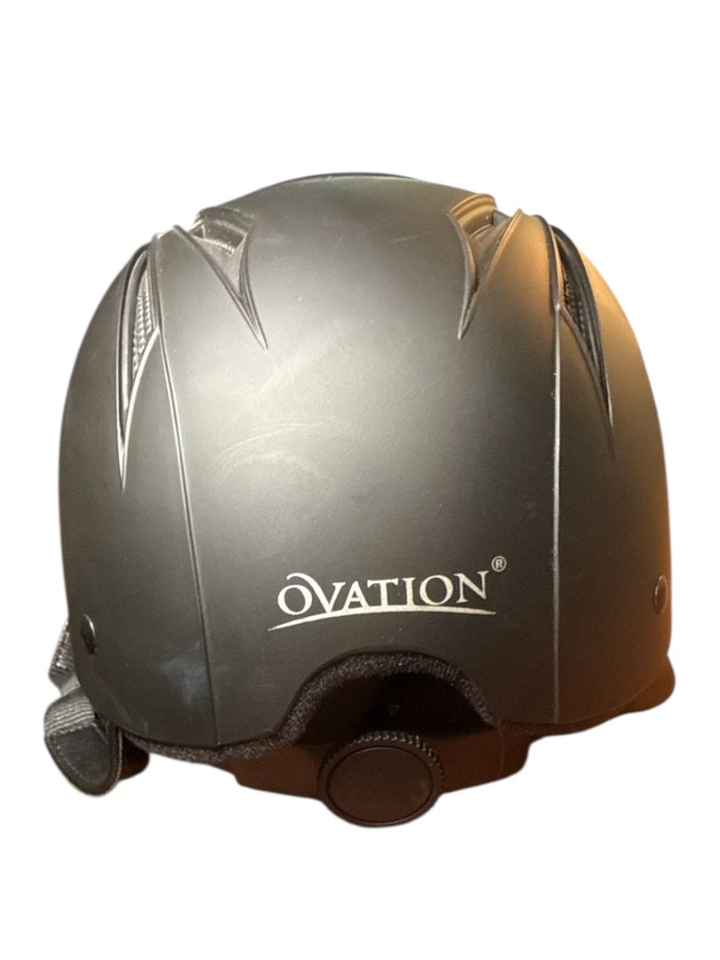 Ovation Deluxe Schooler Helmet - Black Size XXS / XS (5 3/4" - 6 1/4'") NEW