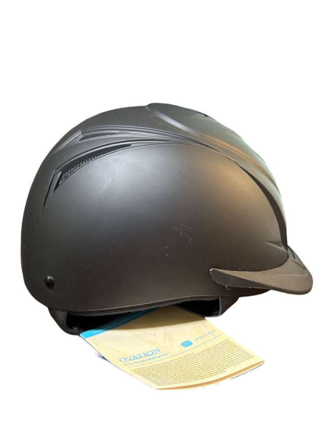 Ovation Deluxe Schooler Helmet - Black Size XXS / XS (5 3/4" - 6 1/4'") NEW