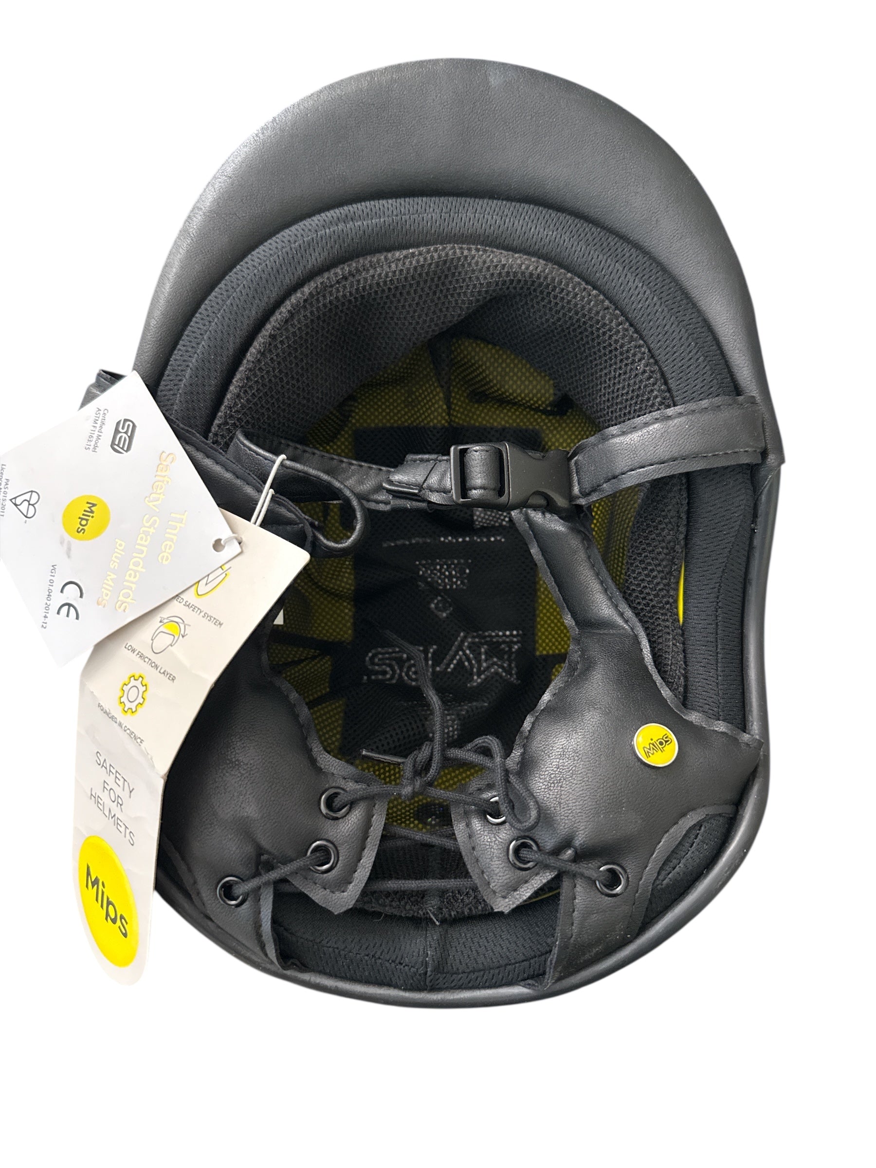 Charles Owen My PS MIPS Helmet - Black / Size 58 (7 1/8) NEW