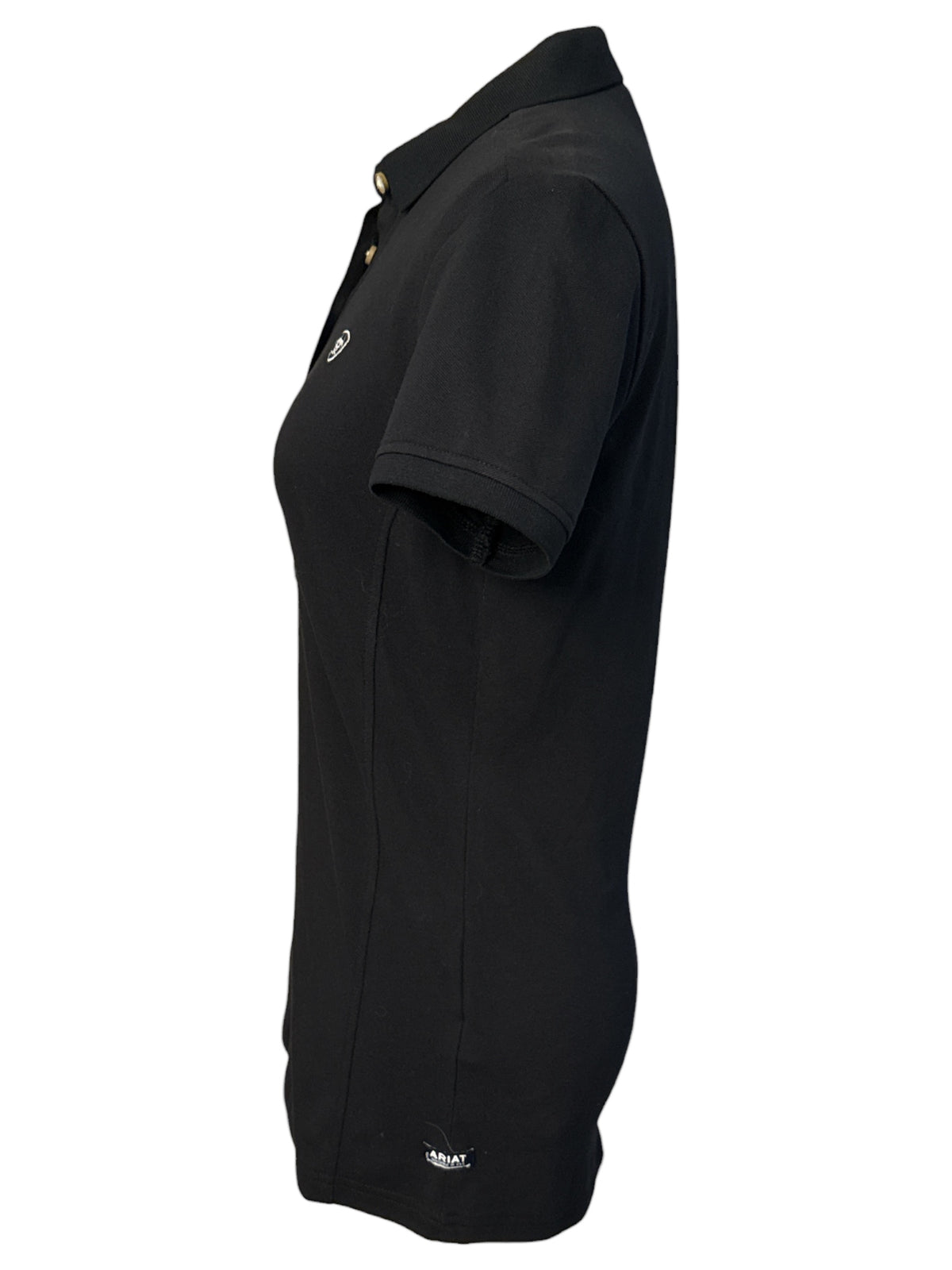Ariat Women's Prix 2.0 Polo Shirt - Black/ Size Medium NEW