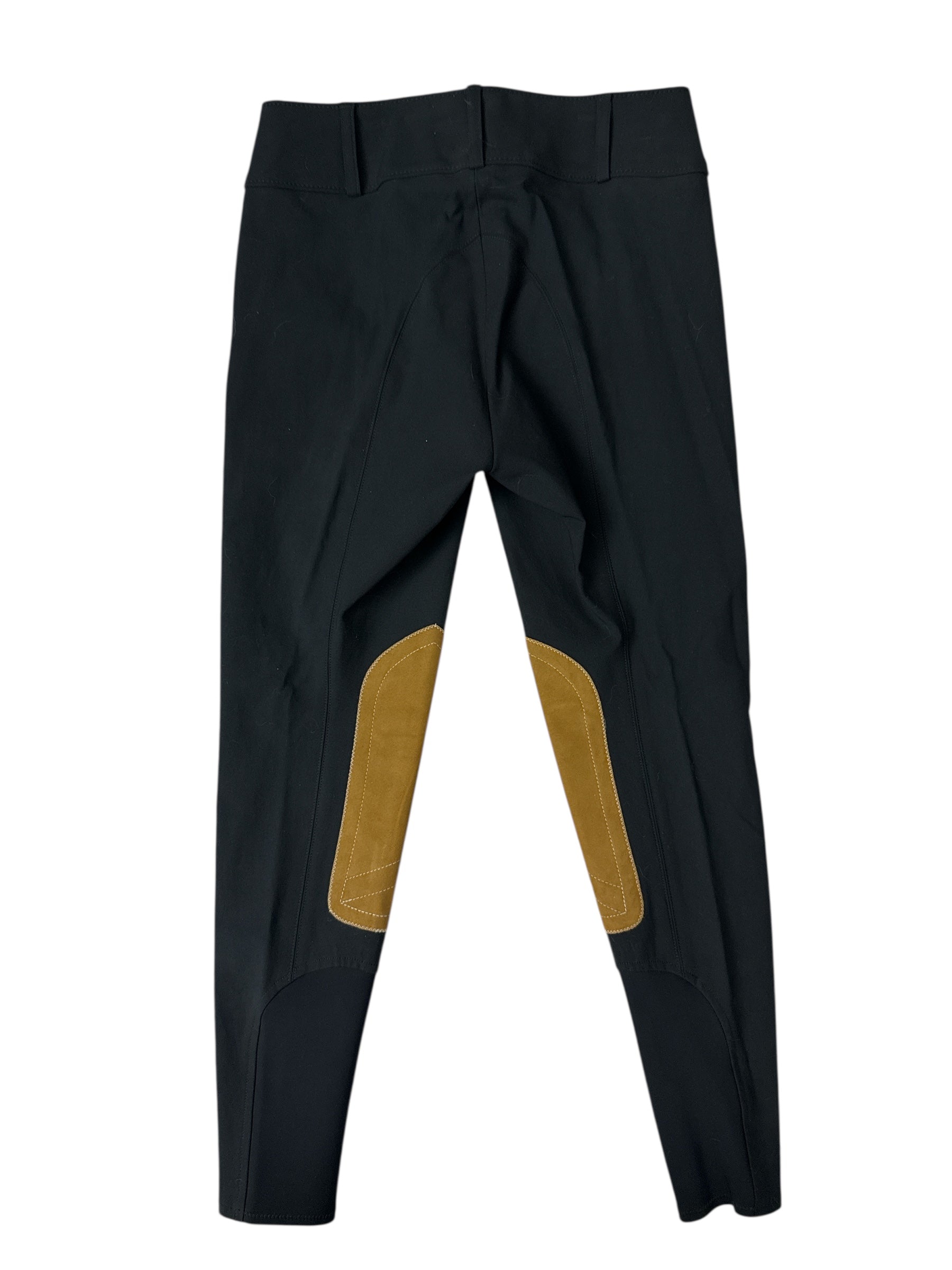 The Tailored Sportsman Girls Tech Light Trophy Hunter Breeches (Style # 3920) Black / Size 14R NEW