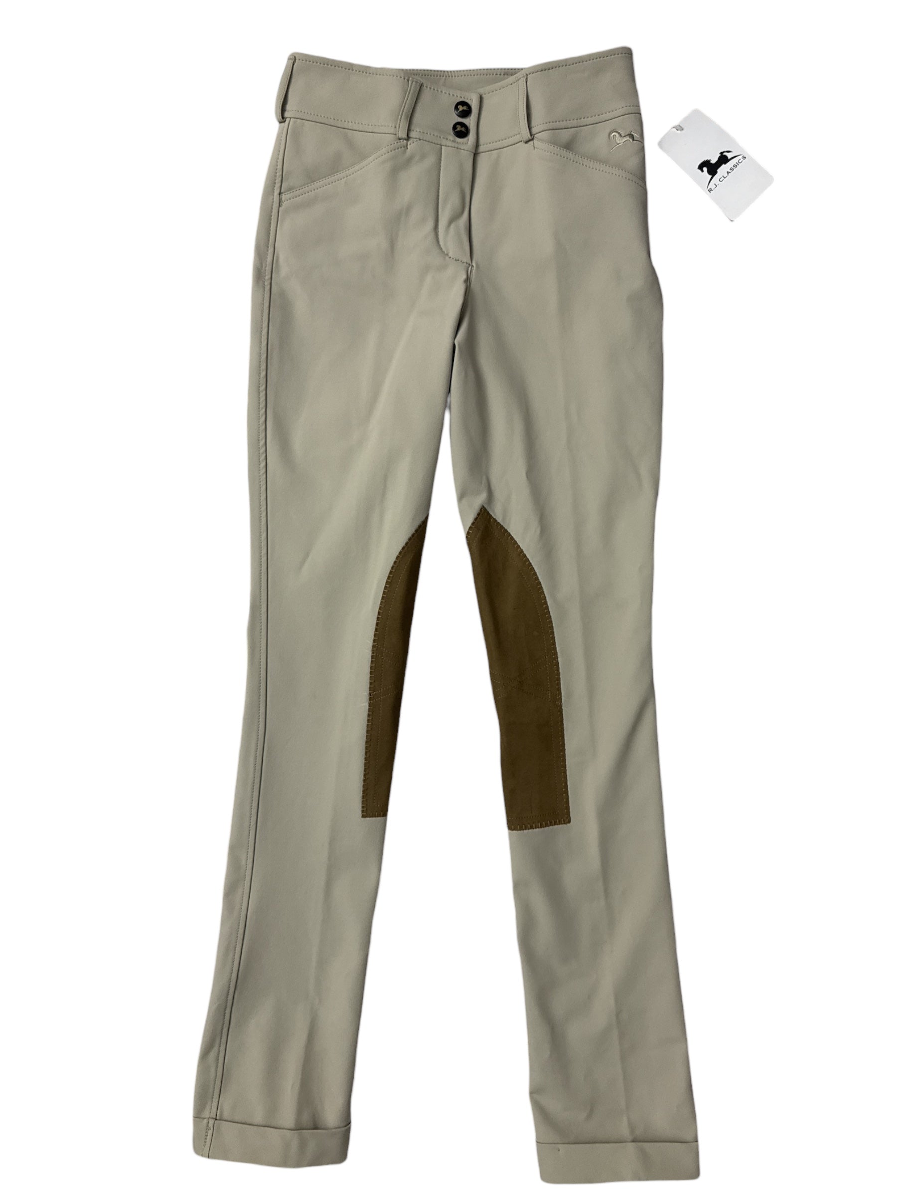 RJ Classics Kids Collette Jodhpur - Tan Sand / Size 14 Long NEW