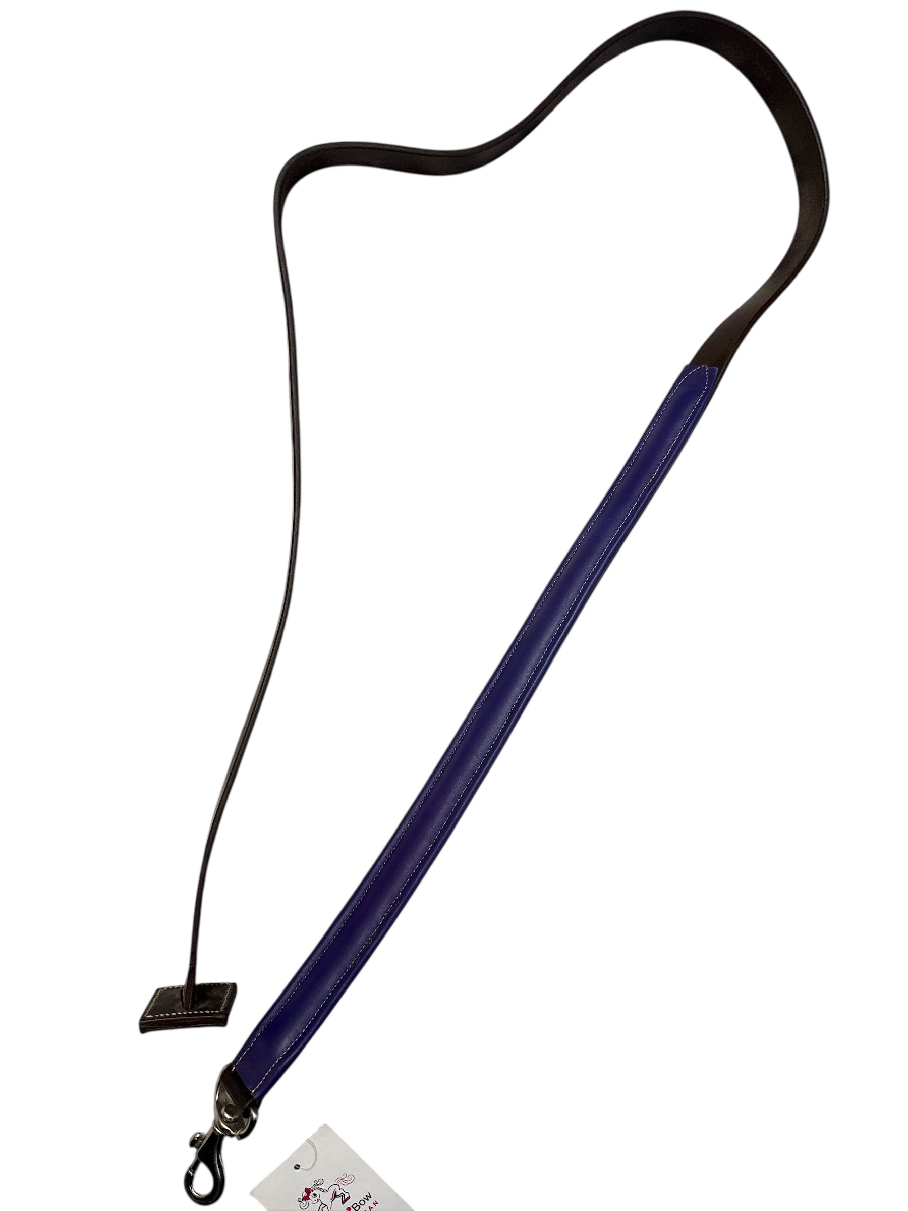 Belle & Bow Equestrian Pony Leadline - Purple / Havana NEW