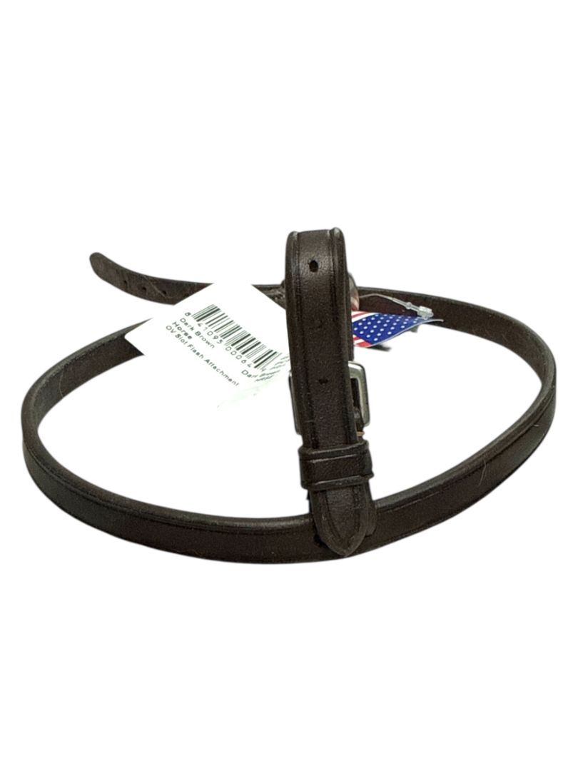 Ovation Sliding Flash Attachment - Dark Brown Full/Horse NEW