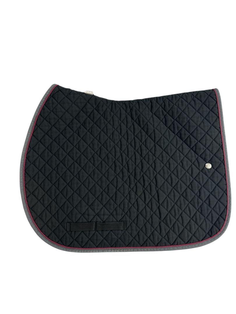 Ogilvy Saddle Pad - Black / Size Regular