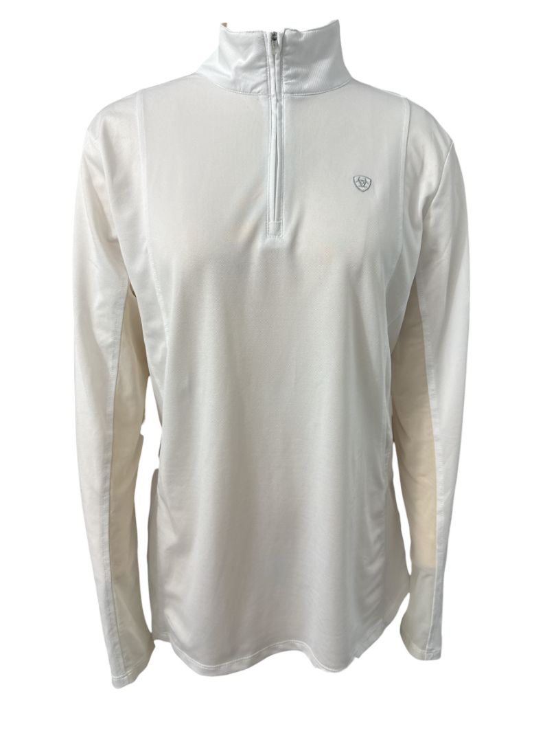 Ariat Women's Sunstopper 2.0 Top - White / Size XL