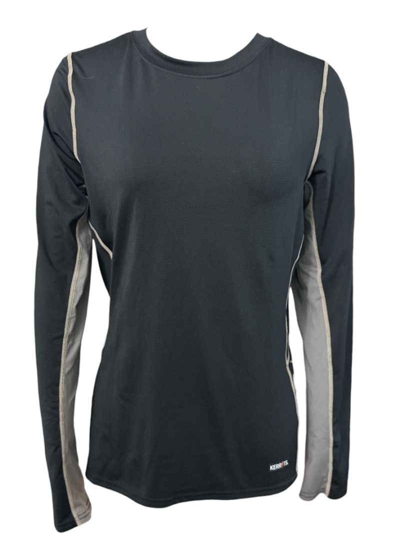 Kerrits Womens Long Sleeve Base Layer Top - Black / Size Large
