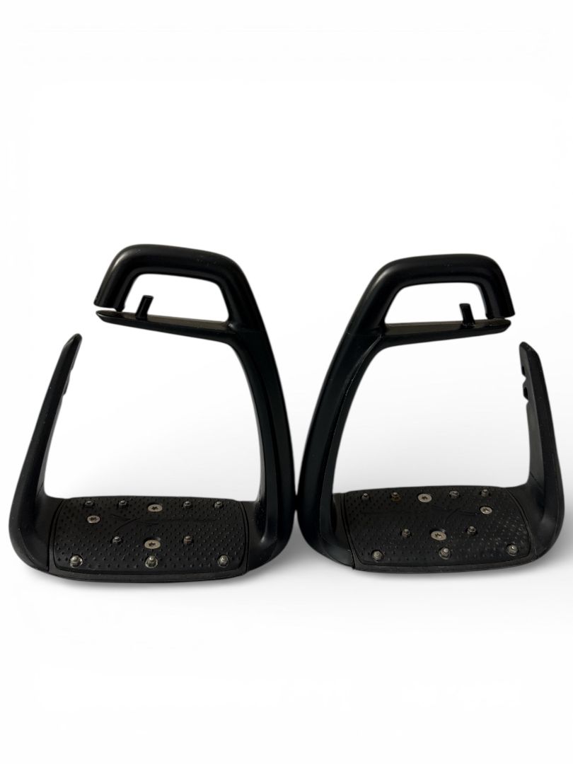 Free Jump Soft Up Classic Stirrups - Black