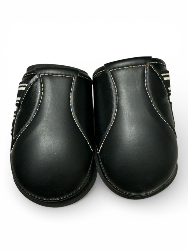 EquiFit D-Teq Hind Boots - Black Ostrich / Size XL