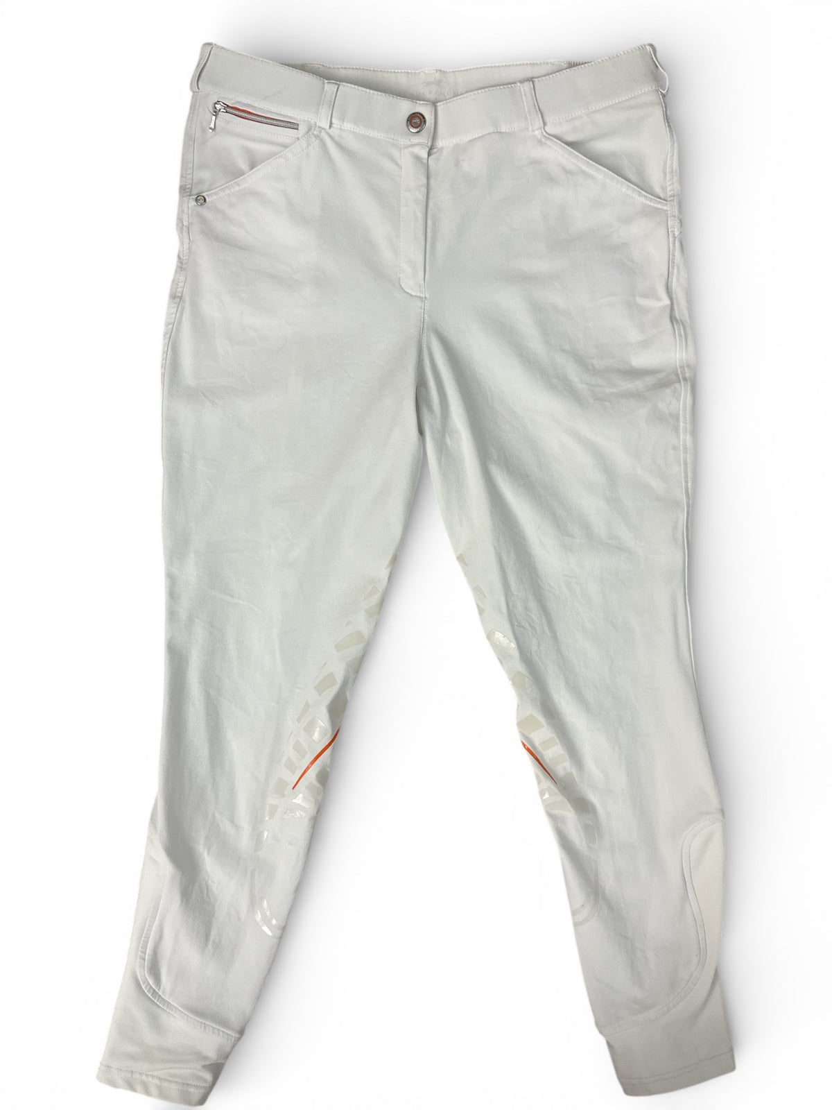 Schockemohle Women's Full Seat Grip Breech - White / Size US 32