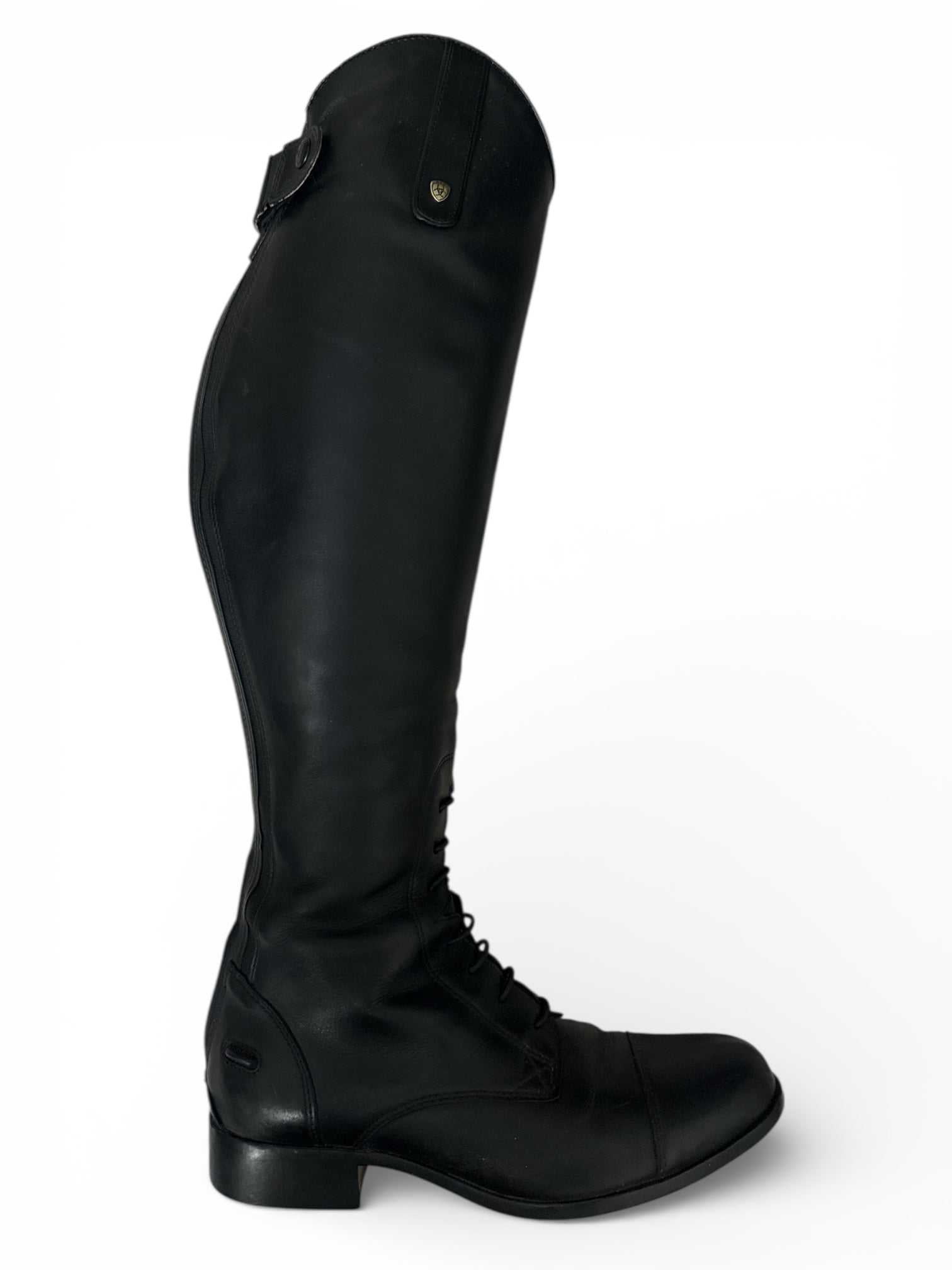 Ariat Heritage Contour II Field Zip Tall Riding Boot - Black / Size 9.5 / Medium Height / Wide Calf