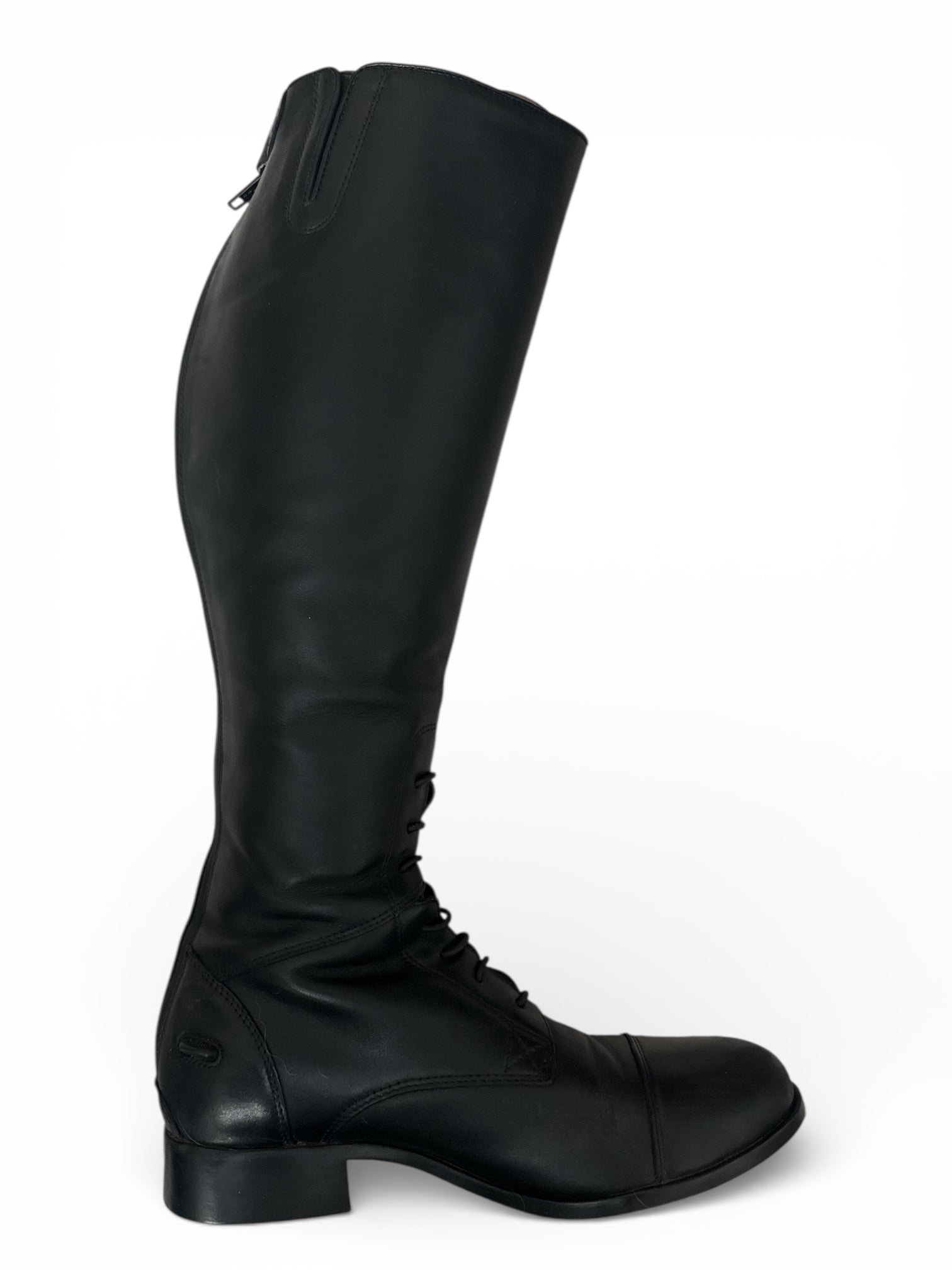 Ariat Heritage Contour II Field Zip Tall Riding Boot - Black / Size 9.5 / Medium Height / Wide Calf