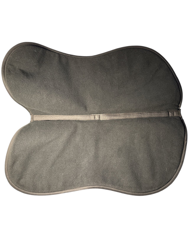 Ogilvy Jumper Memory Foam Half Pad - COVER ONLY - Custom Grey (Greige) with Black and White Piping Jumper Pad / Regular - NEW