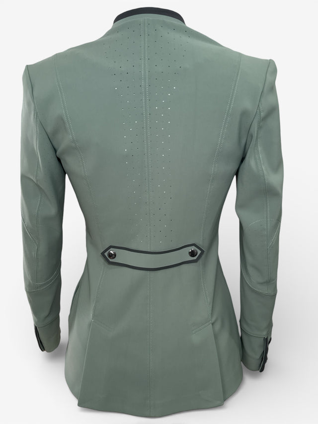 Horse Pilot Women's Aerotech Show Jacket Smooth Green Size F36