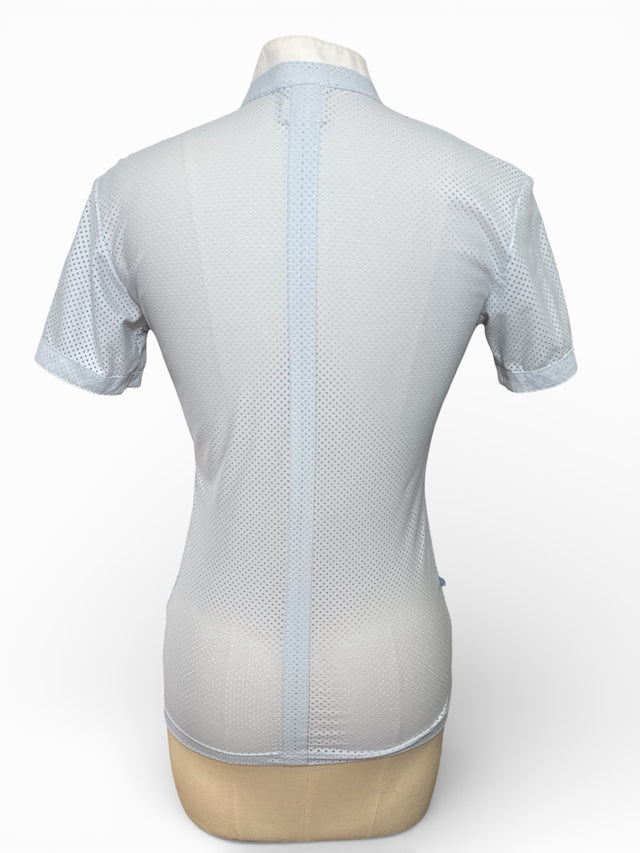 Dada Sport Helios MC Ladies Short Sleeve Competition Shirt, Sky Blue Size XS