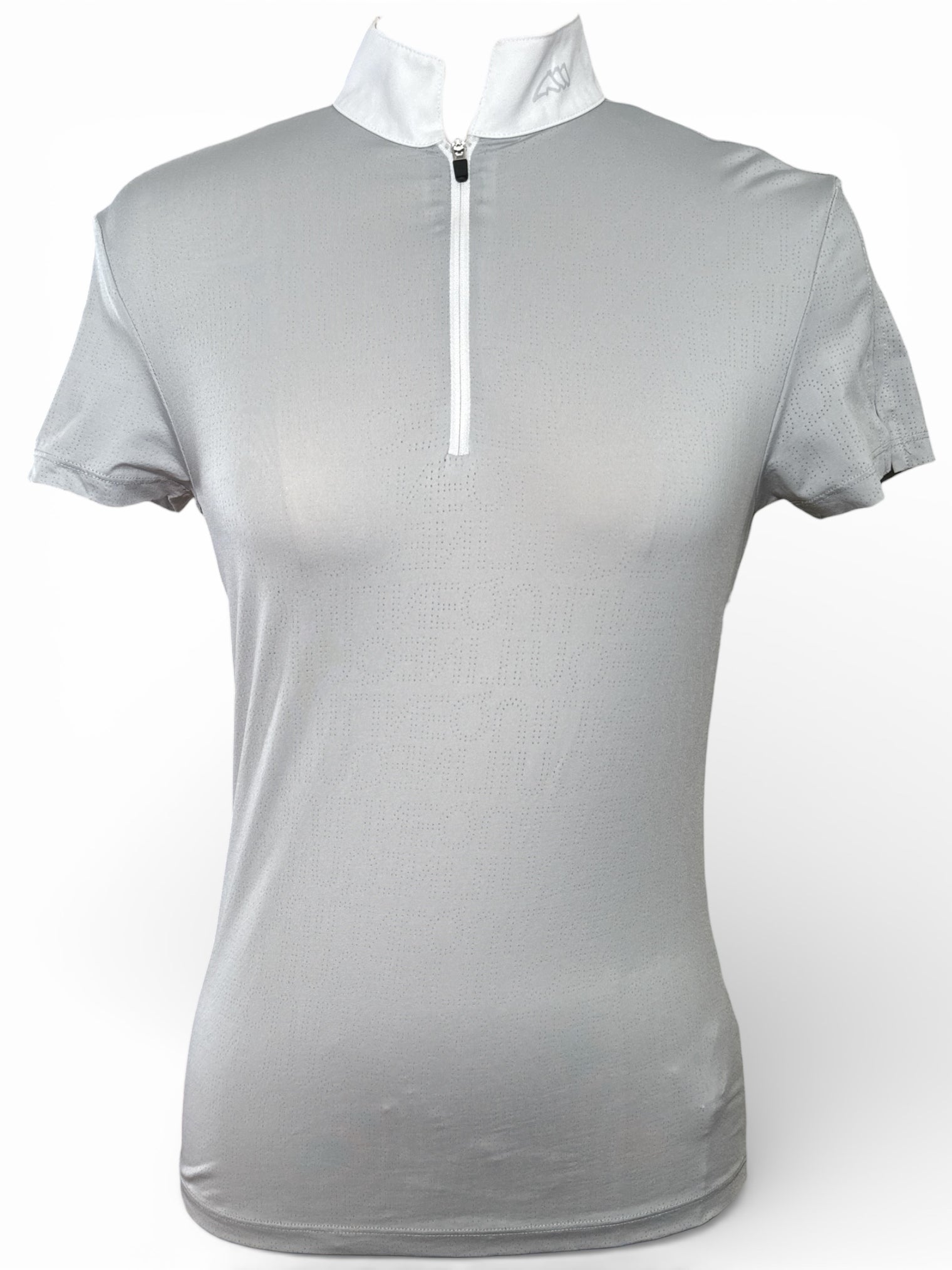 Equiline Clarac Women's Competition Show Shirt- Grey / Size XS