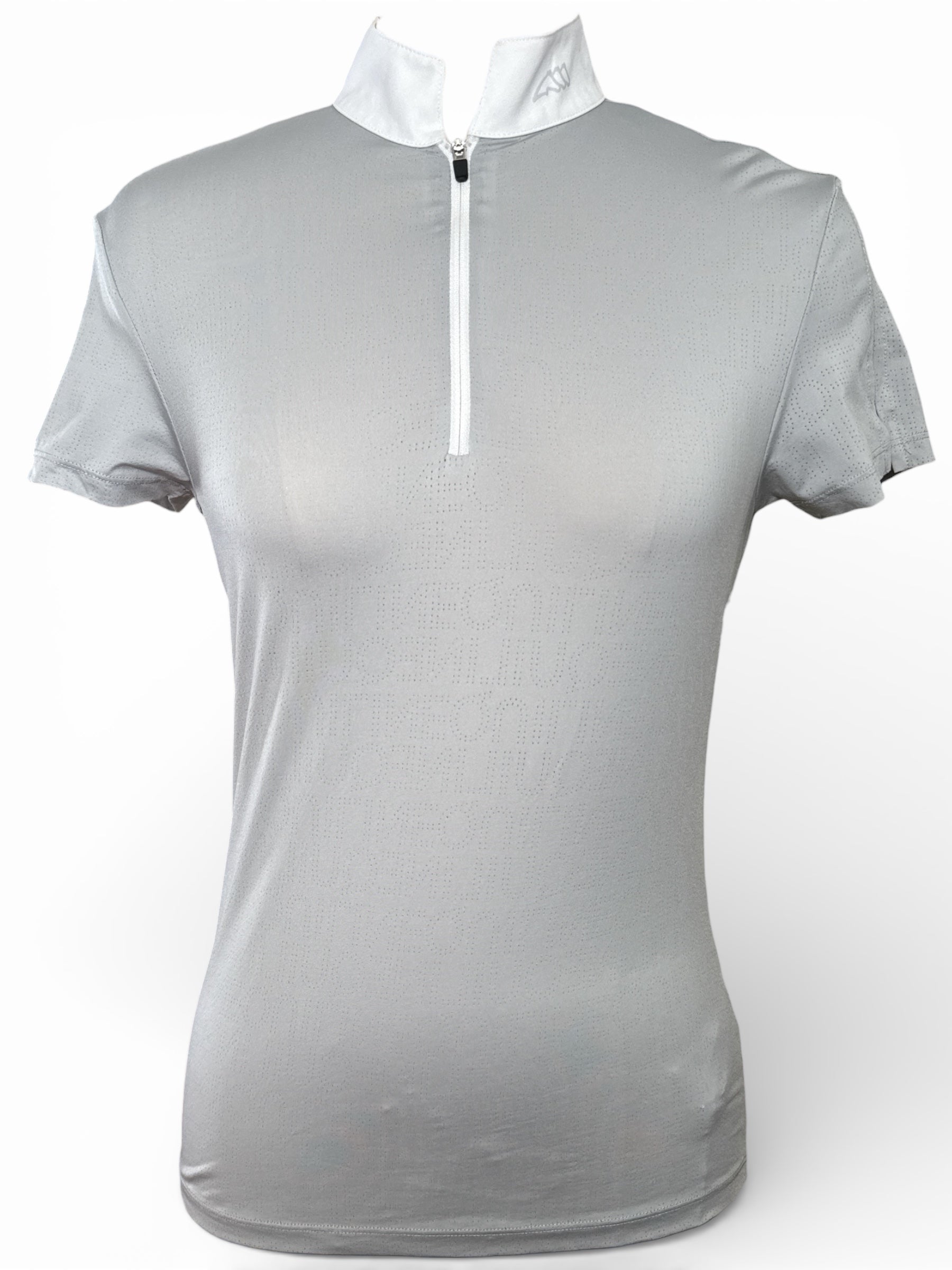Equiline Clarac Women's Competition Show Shirt- Grey / Size XS