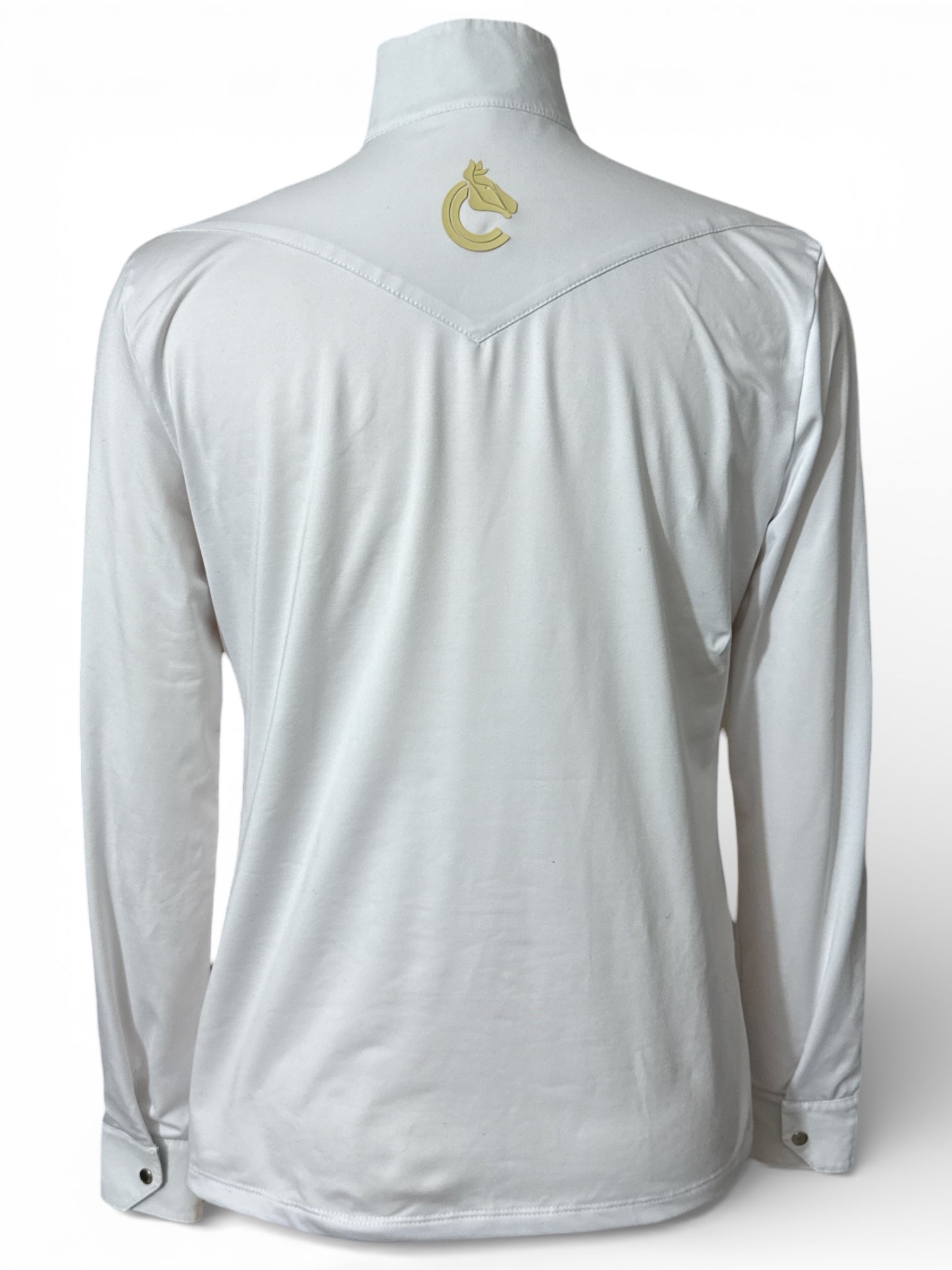 Criniēre Amelie Show Shirt - White / Size Small