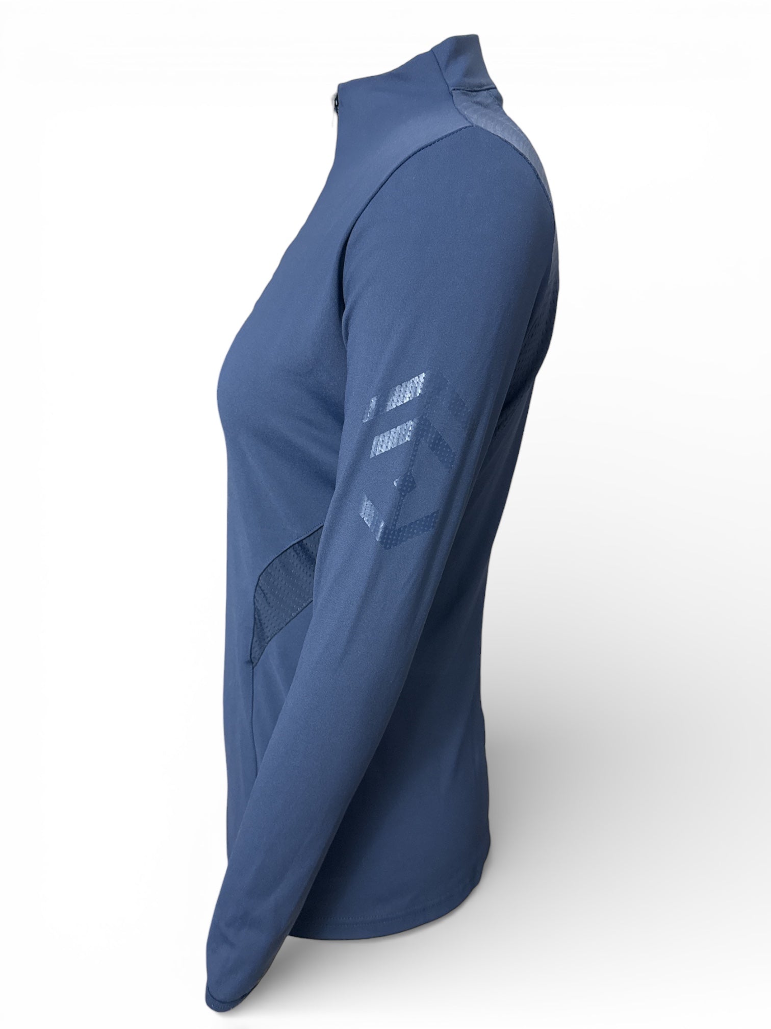 Aztec Diamond Core Base Layer Top - Navy Blue / Size Medium