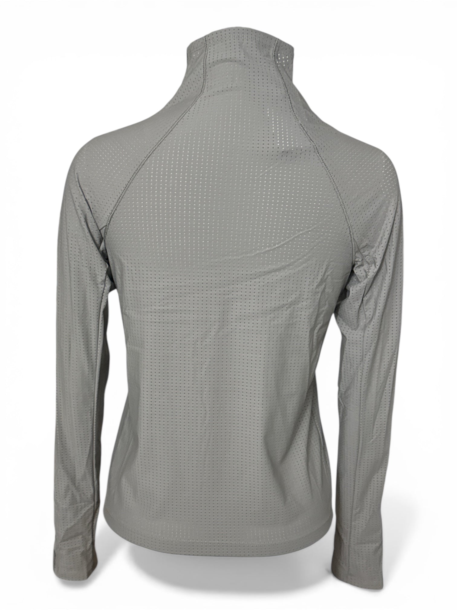 CALIA Women's Mesh Perforated Long Sleeve Top - Size XS / Dark Grey NEW